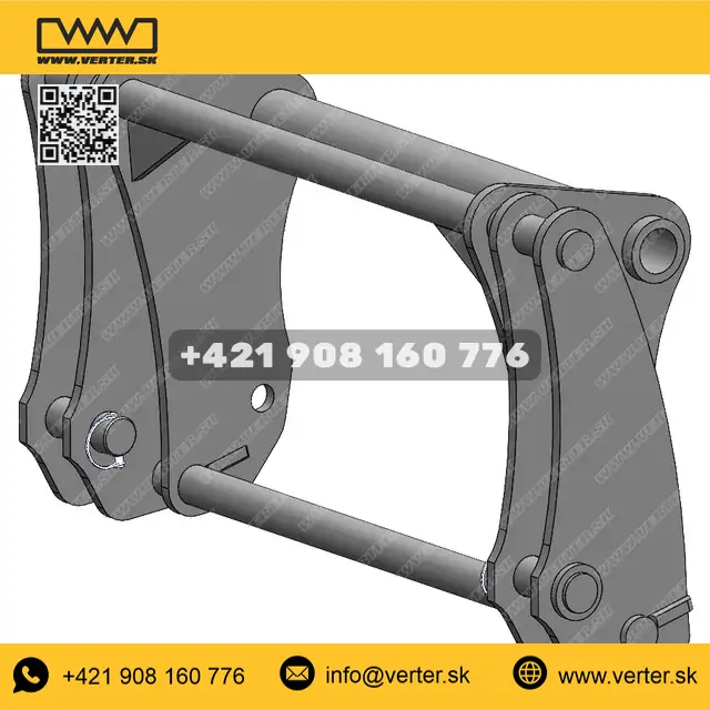 Adaptér Manitou na Claas Scorpion