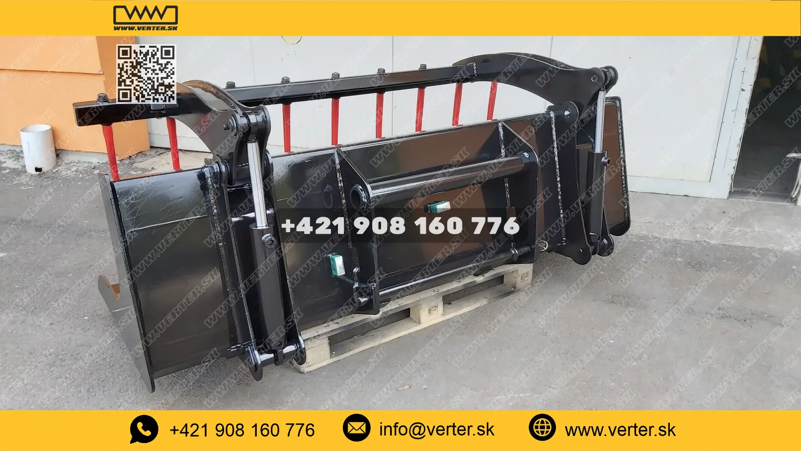 Lopata s pridržiavačom MANITOU 1m3