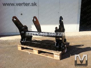 Rýchloupínač JCB 3-4CX s rúrou