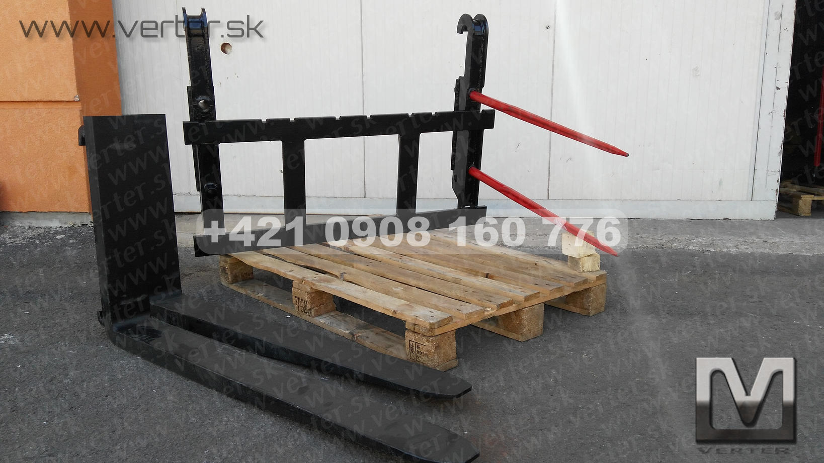 Paletizačné vidly JCB QFIT