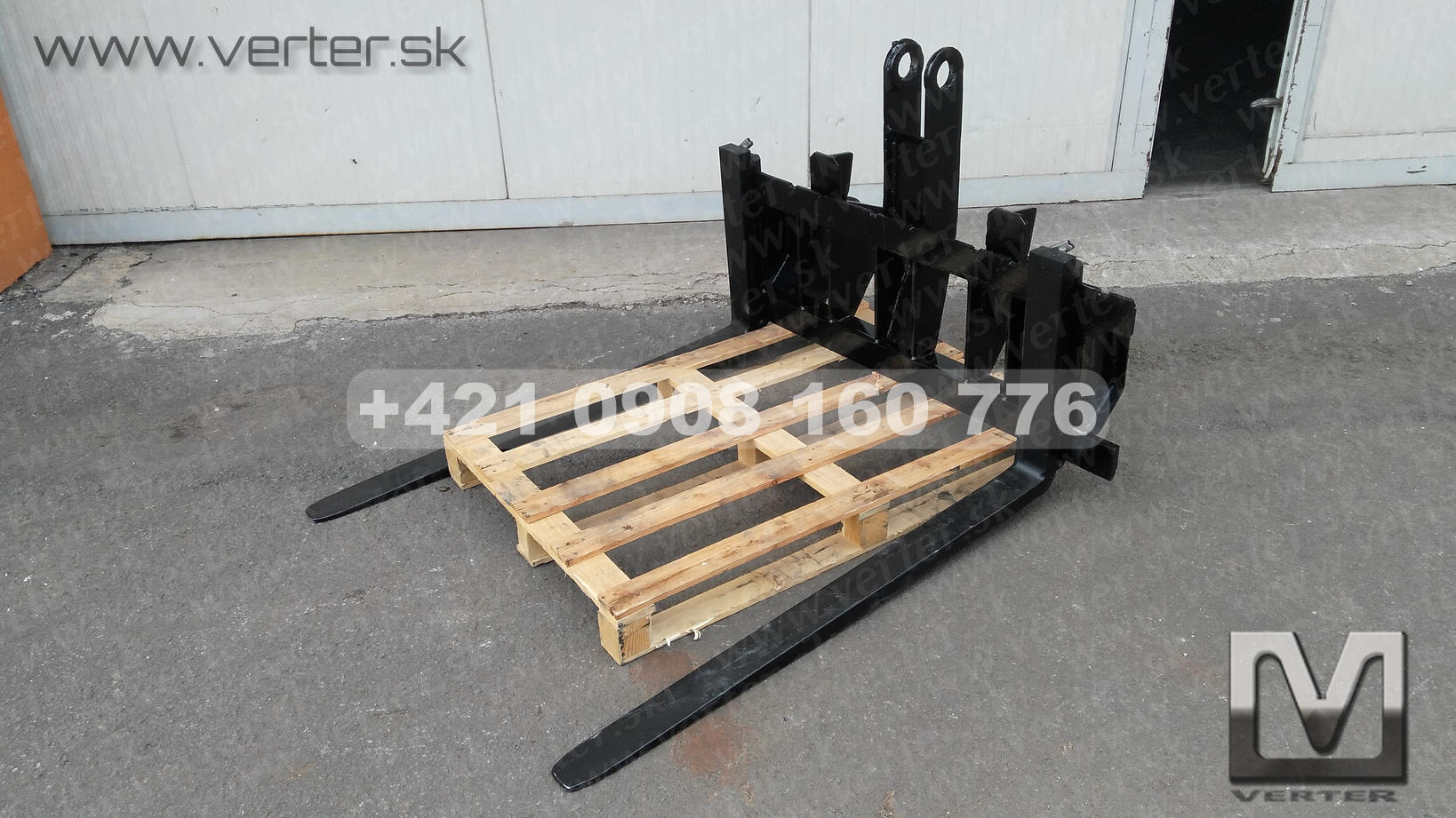 Paletizačné vidly UN 053 kované šírka 1200